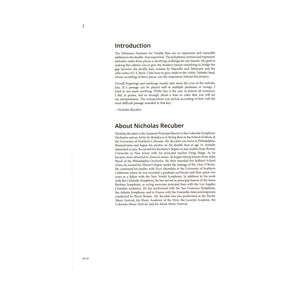 Telemann, G.P. - Fantasies for the Double Bass - for Solo Bass - transcribed and edited by Nicholas Recuber - Carl Fischer