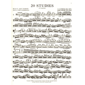 Storch/Hrabe - 57 Studies, Volume 2 For Bass Published by International Music Company