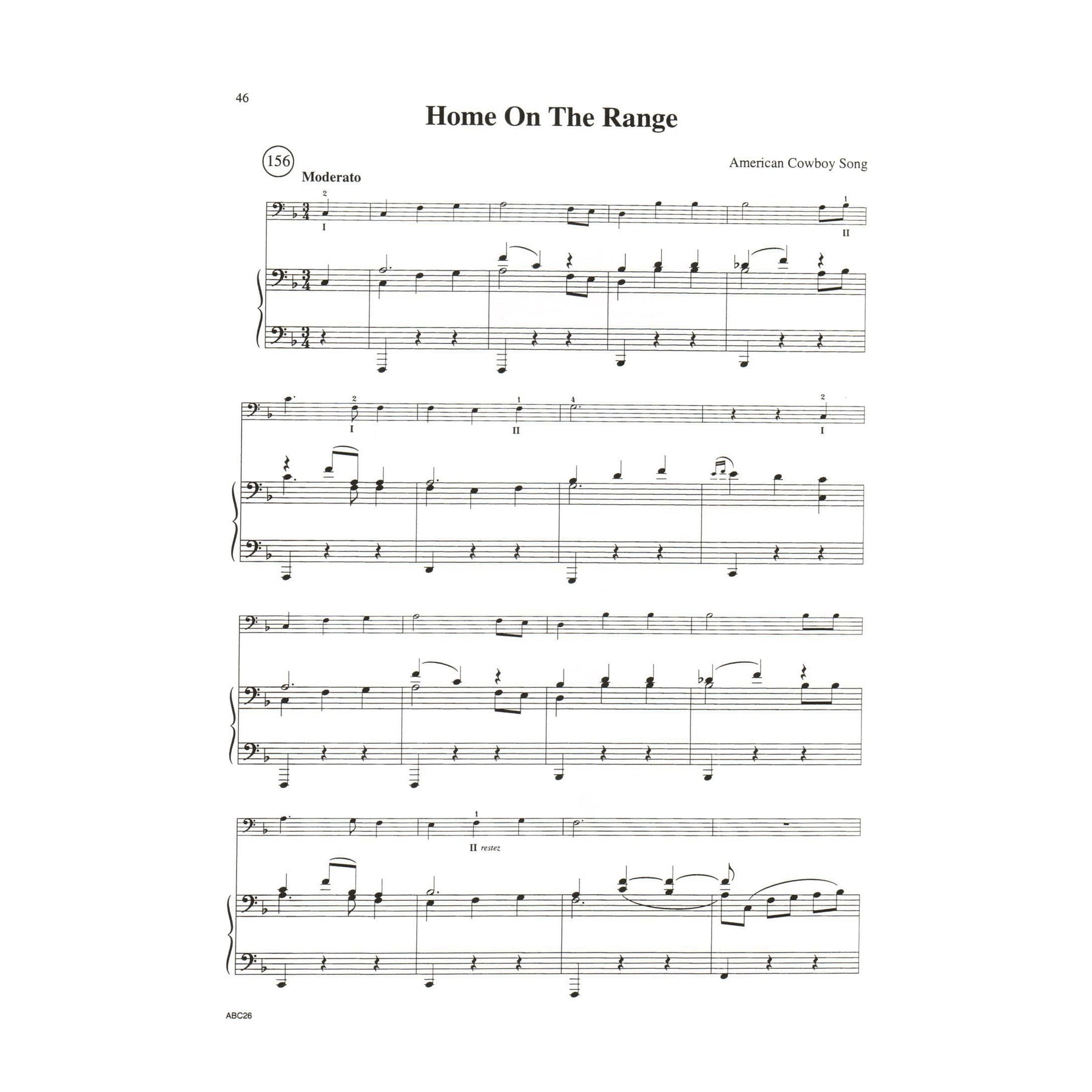 Rhoda, Janice Tucker - ABCs of Bass - Easy Piano Accompaniment Published by Carl Fischer
