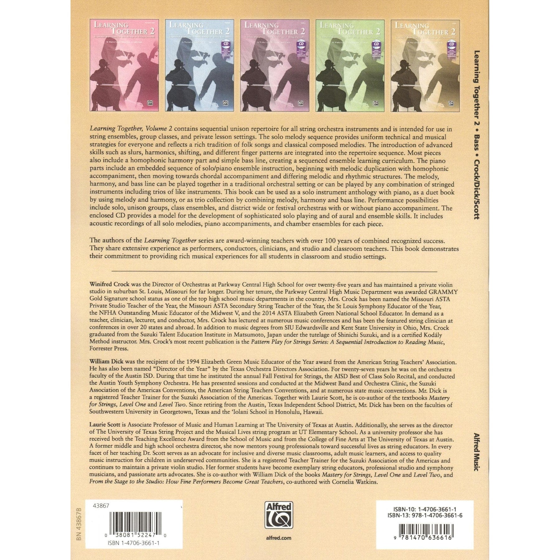 Learning Together 2 Bass Book & CD