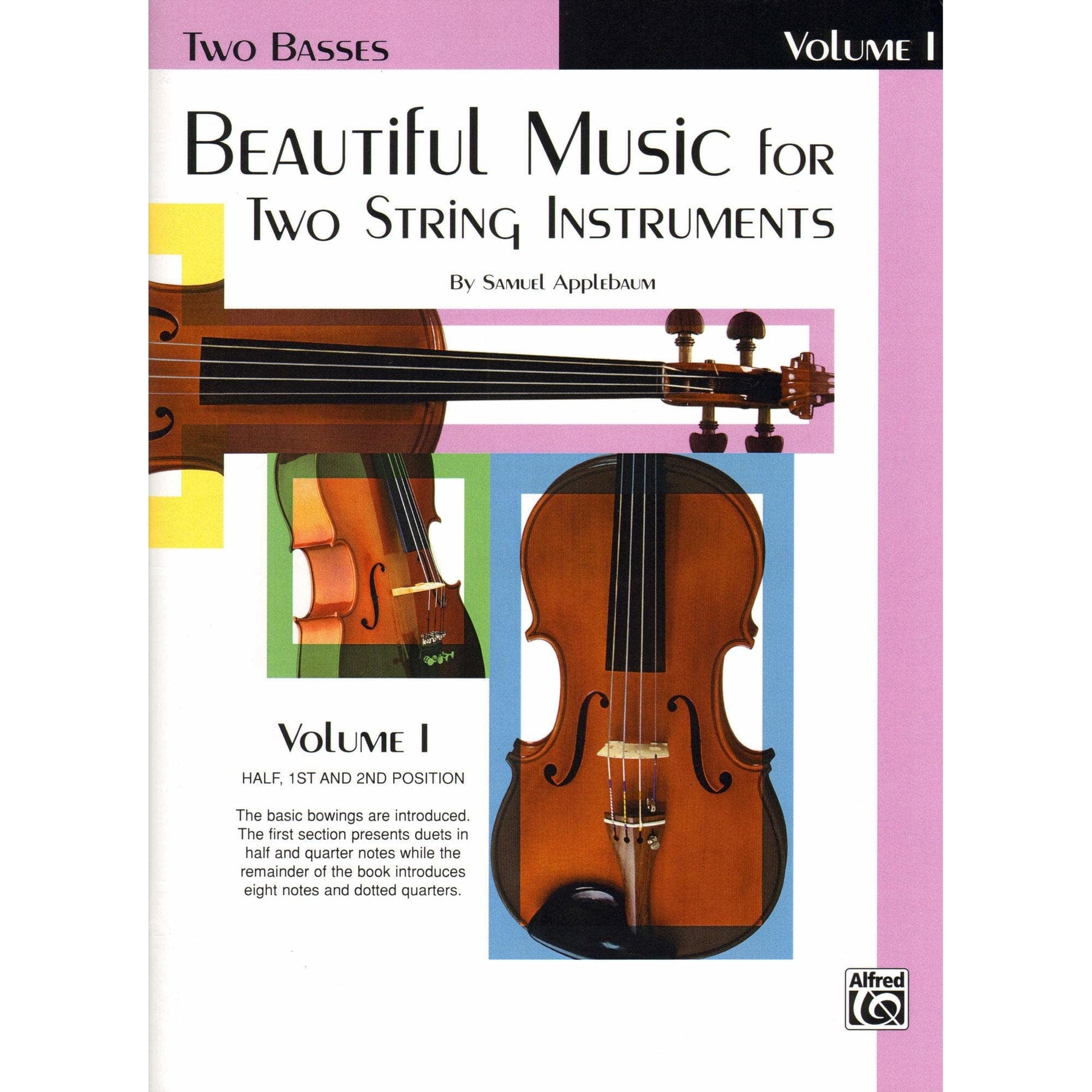 Applebaum, Samuel - Beautiful Music For Two String Instruments - Volume 1 for Double Bass - Belwin/Mills Publication