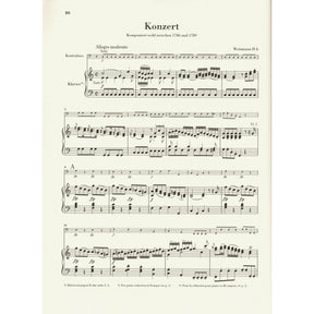 Vanhal, Johann Baptist - Double Bass Concerto - for Bass and Piano - G. Henle Verlag URTEXT