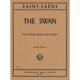 Saent-Saens, Camille - The Swan, For Double Bass & Piano Published by International Music Company