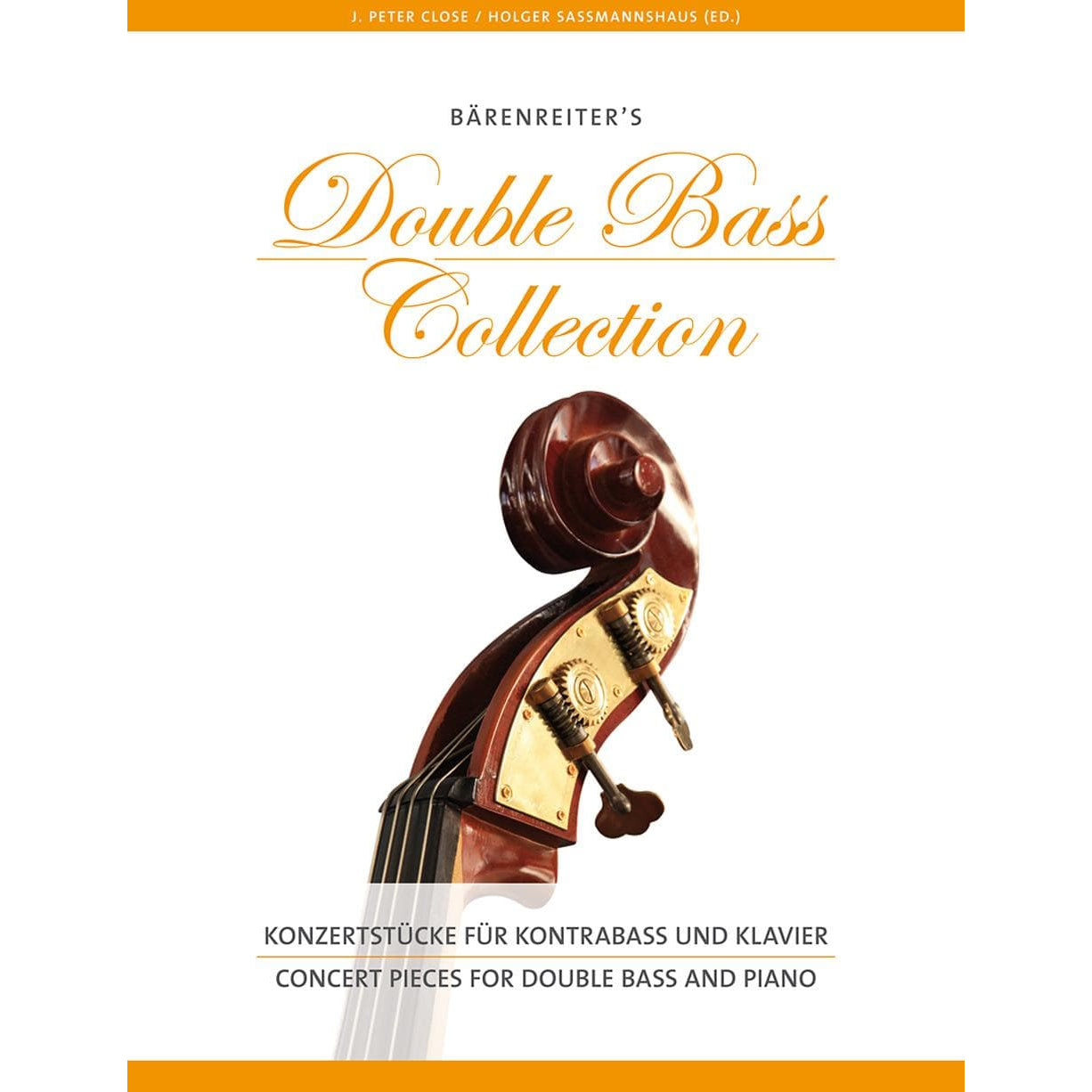 Double Bass Collection: Concert Pieces for Double Bass and Piano - edited by J Peter Close and Holger Sassmannshaus - Barenreiter
