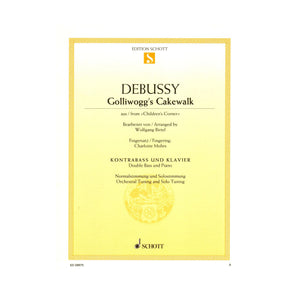 Debussy, Claude - Golliwogg's Cakewalk - Bass and Piano - Schott Edition