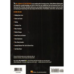 Rybicki, Matthew - Jazz Bass: A Comprehensive Guide - Hal Leonard