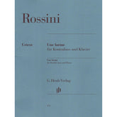 Rossini, G - Une larme - for Double Bass and Piano - G Henle Verlag URTEXT