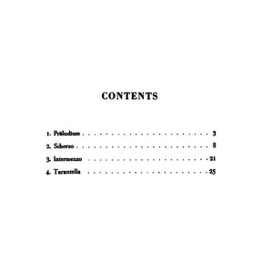 Glière, Reinhold - Four Pieces, Op 9 and 32 - Bass and Piano - Kalmus Edition
