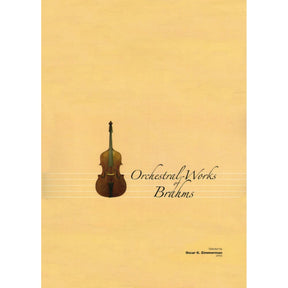 Zimmerman, Oscar - Orchestral Works of Brahms For Double Bass