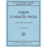 Album of Classical Pieces - Violin and Viola - edited by V Hussonmorel - International Music Co