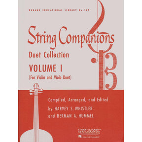Whistler / Hummel - String Companions Duet Collection, Volume 1 - Violin and Viola - Rubank Publications