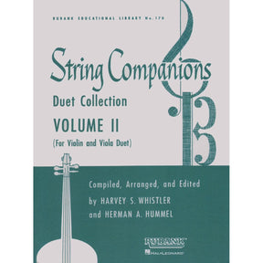 Whistler / Hummel - String Companions Duet Collection, Volume 2 - Violin and Viola - Rubank Publications