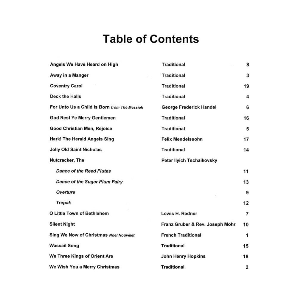 Music for Two: Traditional Christmas Music - Violin and Cello - arranged by Daniel Kelley - Last Resort Music