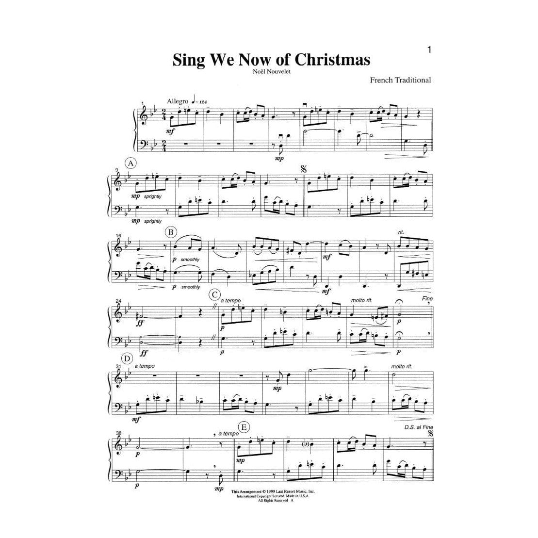 Music for Two: Traditional Christmas Music - Violin and Cello - arranged by Daniel Kelley - Last Resort Music