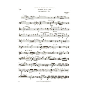 Hyla, Lee - Amore Scaduto - for Violin and Cello - Carl Fischer Edition