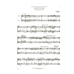 Hyla, Lee - Amore Scaduto - for Violin and Cello - Carl Fischer Edition