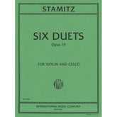 Stamitz - Six Duets Op 19 - for Violin and Cello Published by International Music Company
