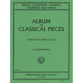 Album of Classical Pieces - Violin and Cello - edited by V Hussonmorel - International Edition