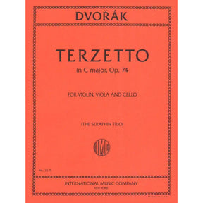 Dvo?ák, Antonín - Terzetto in C Major, Op 74 - transcribed for Violin, Viola, and Cello - edited by Richard Bell and the Seraphin Trio - International Edition