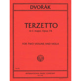 Dvorák, Antonín - Terzetto In C Major, Op 74 - Two Violins and Viola - International Music Co