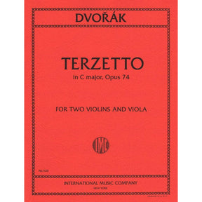 Dvorák, Antonín - Terzetto In C Major, Op 74 - Two Violins and Viola - International Music Co