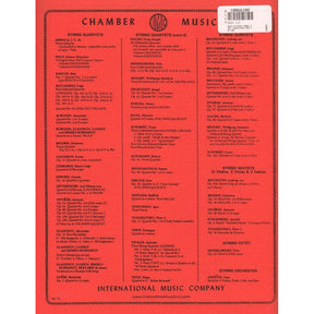 Bach, JS - 15 Three Part Inventions BWV 787801 for Two Violins and Cello - Arranged by Hofmann - International Edition