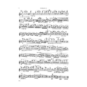 Bartók, Béla - First String Quartet in a minor, Op 7, Sz 52 - Set of Parts - edited by Paolo Borciani - International Music Company