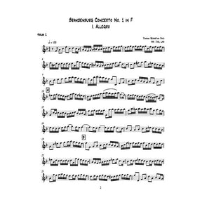 Bach, JS - The 6 Brandenburg Concertos for String Quartet