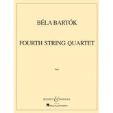 Bartók, Béla - Fourth String Quartet, Sz 95 - Set of Parts - Boosey & Hawkes Edition
