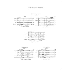 Beethoven, Ludwig - String Quartets Op 59, 74, 95 for Two Violins, Viola and Cello -  Henle Verlag URTEXT Edition
