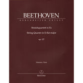 Beethoven, Ludwig van - String Quartet in E-flat major, op. 127 - Parts ONLY - edited by Jonathan Del Mar - Barenreiter URTEXT