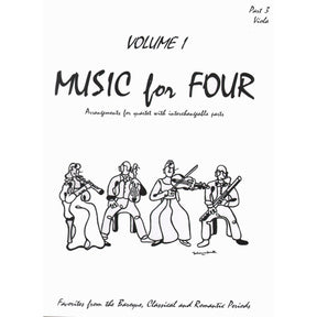 Music for Four, Volume 1 - Part 3 (Viola) - arranged by Daniel Kelley - Last Resort Music
