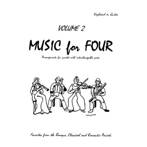 Music for Four, Volume 2 - Keyboard/Guitar part - arranged by Daniel Kelley - Last Resort Music
