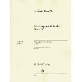 Dvorak, Antonin - String Quartet in A-flat major, op. 105 - for String Quartet - G. Henle Verlag URTEXT