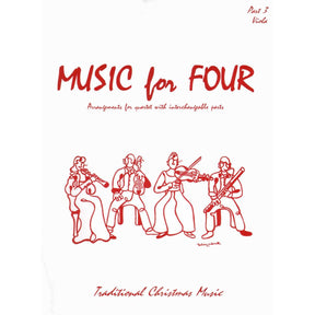Music for Four: Traditional Christmas Favorites - Part 3 (Viola) - arranged by Daniel Kelley - Last Resort Music