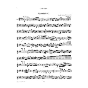 Haydn, Franz Joseph - 83 Quartets, Volume 3: 20 Quartets - String Quartet - edited by Andreas Moser and Hugo Dechert - Edition Peters
