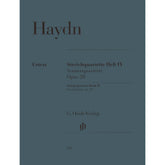 Haydn, Franz Joseph - String Quartets, Volume 4: Op 20 - edited by Georg Feder and Sonja Gerlach - G Henle Verlag URTEXT