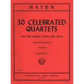 Haydn, Franz Joseph - 30 Celebrated Quartets, Volume 2 - String Quartet - edited by Reinhold Jockisch - International Edition