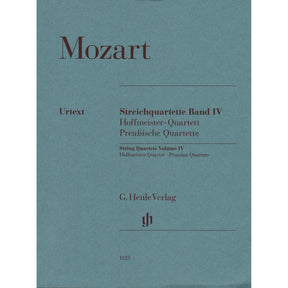 Mozart, W.A. - String Quartets, Volume IV: The Hoffmeister and Prussian Quartets - for String Quartet - G. Henle Verlag URTEXT