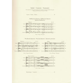 Mozart, W.A. - String Quartets, Volume IV: The Hoffmeister and Prussian Quartets - for String Quartet - G. Henle Verlag URTEXT