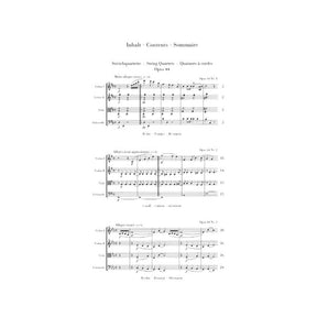Mendelssohn, Felix - String Quartets, Op 44, Nos 1-3 - Two Violins, Viola, and Cello - G Henle Verlag URTEXT