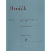 Dvorak, Antonin - String Quartet in G major - Opus 106 - Parts Only - Edited by Peter Jost - G Henle Verlag URTEXT