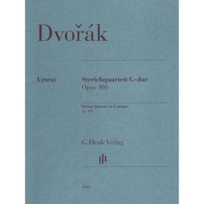 Dvorak, Antonin - String Quartet in G major - Opus 106 - Parts Only - Edited by Peter Jost - G Henle Verlag URTEXT