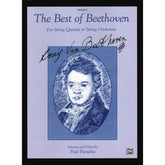 Beethoven, Ludwig - The Best of Beethoven - for String Quartet or String Orchestra - Violin 1 part - edited by Paul Paradise - Belwin-Mills Publishing