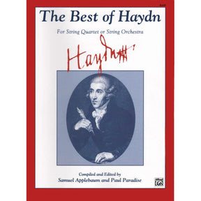Haydn, Franz Joseph - The Best of Haydn - for String Quartet or String Orchestra - Bass part - edited by Samuel Applebaum and Paul Paradise - Belwin-Mills Publishing