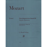 Mozart, W.A. - String Quartets, Volume III: Haydn Quartets - for String Quartet - G. Henle Verlag URTEXT