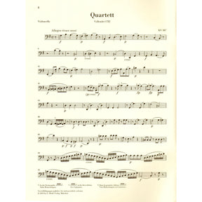Mozart, W.A. - String Quartets, Volume III: Haydn Quartets - for String Quartet - G. Henle Verlag URTEXT