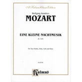 Mozart, WA - Eine Kleine Nachtmusik, K 525 - String Quartet - Score and Parts - Kalmus Edition