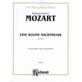Mozart, WA - Eine Kleine Nachtmusik, K 525 - String Quartet - Score and Parts - Kalmus Edition