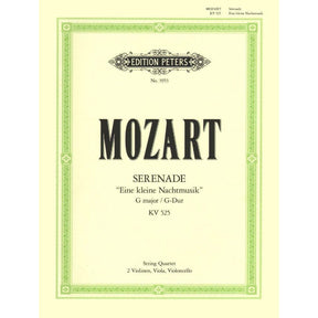 Mozart, WA - Eine Kleine Nachtmusik, K 525 - String Quartet - Edition Peters